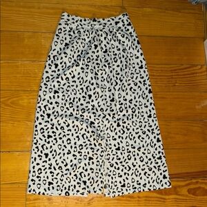 Leopard Print Women's Skirt